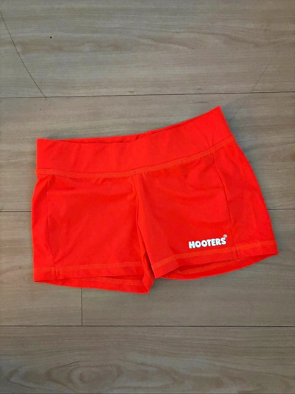 Hooters Official Restaurant Uniform Orange Shorts